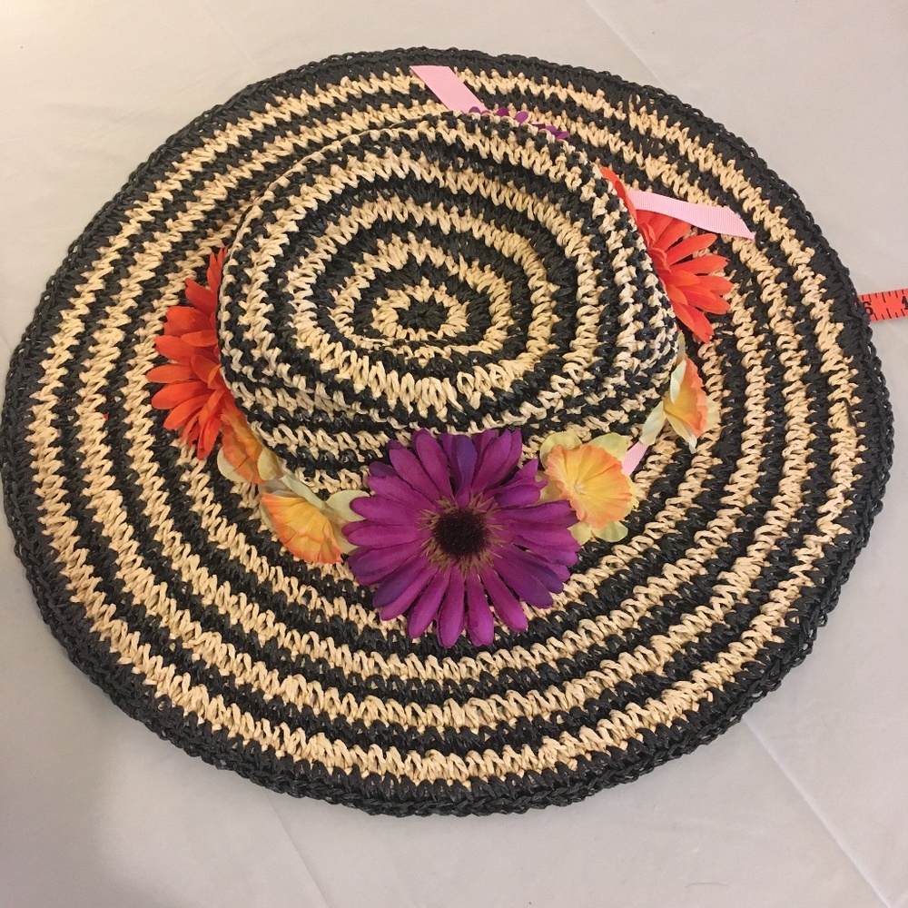 Woven sun hat: Sun “N” Sand One Size